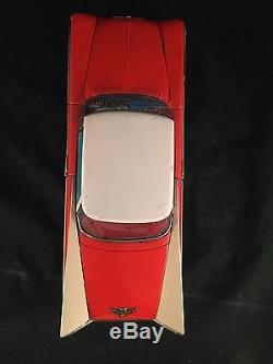 1959 Tin Toy Buick Friction 2 Door 11 Ichiko Japan Tin Lithograph Toy Car N/R