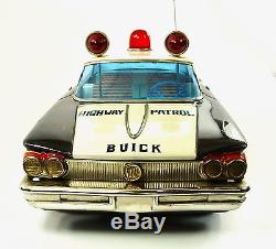 1960 Buick Invicta 17.5 Highway Patrol Car with Original Box by Ichiko NR