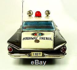 1960 Buick Invicta 17.5 Highway Patrol Car with Original Box by Ichiko NR