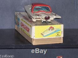 1960 Japan Ichida Ford Gyron Tin B/O Concept Car WithOB No Reserve