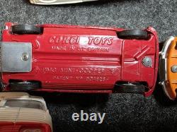 1960s Corgi Toys+Matchbox Major Diecast Cars+Truck (5) Original As Found+Used