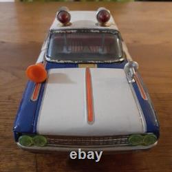 1960s Ichiko Tin Ford Police Car Vintage Toy Limited Edition Used with Box