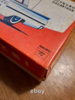 1960s Ichiko Tin Ford Police Car Vintage Toy Limited Edition Used with Box