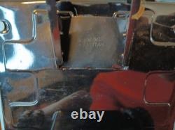 1960s Japan Tin Friction Sears Turnpike Car Transporter & 12 Friction Cars & Box