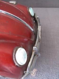 1960s Japan Volkswagen Beetle Friction 15 inches (38cm) tin toy car