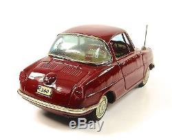 1960s Mazda R360 2-Door Coupe Bandai Tin Car NR