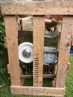 1960s Triang Jeep Pedal Cars A Pair In Original Wooden Harrods Crate Rare