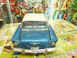 1960s Vintage Rare EX Yonezawa Friction Ford large Car Tin Toy made in Japan Box