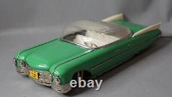 1960s Vintage Soviet Russian Tin Toy Car Cadillac Eldorado Crank Remote Control