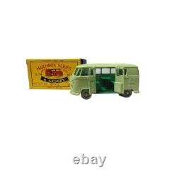 1962 Vintage Lesney Matchbox Series34 Volkswagen Camping Car Toy Car StilNew