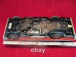 1963 Chevrolet Impala Fire Chief Car Pressed Tin Lithograph Japanese Toy