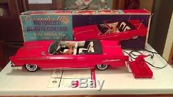 1964 Deluxe Reading Crusader 101 Convertible Car 30 Remote Battery Op With Box