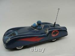 1966 Alps Japan Batman Batmobile Sports Car Tin Friction Super Hero Comic Toy