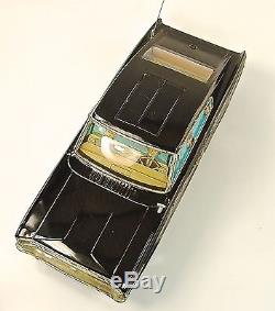 1966 Dodge Charger 15.5 (39.4 cm) Japanese Tin Car with Original Box by TN NR