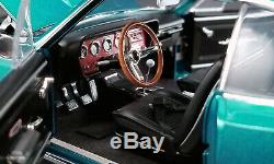 1966 Pontiac Gto Marina Turquoise 118 Vintage Street Car Acme Diecast Gmp