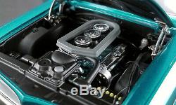1966 Pontiac Gto Marina Turquoise 118 Vintage Street Car Acme Diecast Gmp