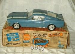 1967 Ford Mustang Fastback Gt 2+2-org-box-wen-mac-b/opp-vintage Toy-16