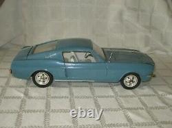 1967 Ford Mustang Fastback Gt 2+2-org-box-wen-mac-b/opp-vintage Toy-16