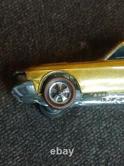 1967 Hot Wheels Redline Custom Mustang Gold- Brown Interior Vintage toy
