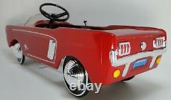 1967 Mustang Ford Pedal Car Too Small For Child To Ride On Metal Body Model