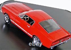 1967 Mustang Ford Street Mod Race Car Hot Rod 1 18 Promo Classic Carousel Red
