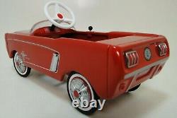 1967 Mustang Pedal Car Too Small To Ride On Miniature Metal Body Model