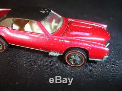 1968 Old Vtg Antique Diecast Hot Wheels Redline Custom Eldorado Car Toy