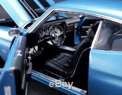 1970 Chevrolet Chevelle Ss 396 Astro Blue 118 Guycast Acme Diecast Car Vintage