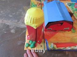 1970 Lesney Matchbox Country Playset Plastic Carry Case Vintage Toy Car Holder
