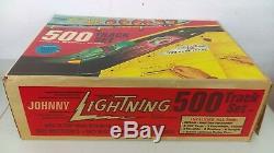 1970 Topper Johnny Lightning L. M. 500 Track Set MIB NOS Never Used 2 Cars Mint