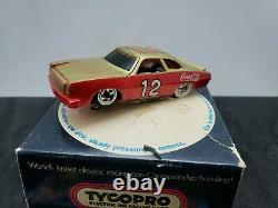 1970's Vintage Toys Rarest Allison #12 Coca Cola Chevelle Tyco Pro Slot Car