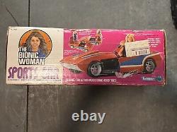 1977 KENNER BIONIC WOMAN SPORTS CAR BOX Vintage Collectible Barbie Style Toy