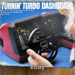 1983 Vintage Tomy Turnin' Turbo Dashboard Driving Game Tested Working