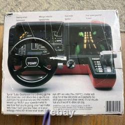 1983 Vintage Tomy Turnin' Turbo Dashboard Driving Game Tested Working