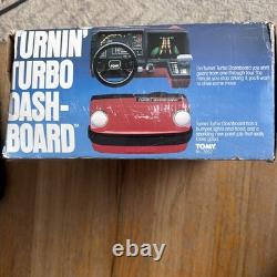1983 Vintage Tomy Turnin' Turbo Dashboard Driving Game Tested Working