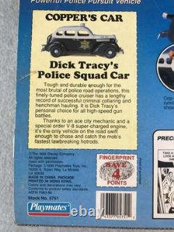 1990 Police Squad Car Vintage Playmates Dick Tracy NEW