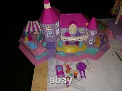 1994 Vintage Polly Pocket Light-up Magical Mansion Bluebird Toys Dolls Car Horse