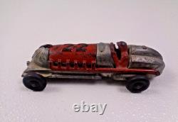 (2) Vintage 1930's Hubley Toys Diecast Metal Race Car Toy