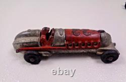 (2) Vintage 1930's Hubley Toys Diecast Metal Race Car Toy
