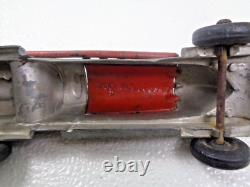 (2) Vintage 1930's Hubley Toys Diecast Metal Race Car Toy