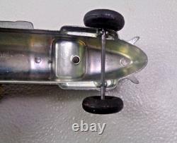 (2) Vintage 1930's Hubley Toys Diecast Metal Race Car Toy