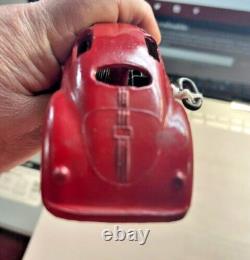 #2786 1930's Japanese AirFlow Wind Up Toy Car 6 Long in Excellent Condition