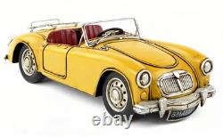 29CM Handmade Antique 1962 MGA Supercar Racer Car Tin Metal Reproduction Model