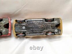 2X Vintage 4-Inch Dinky Toys 1950 Ford Sedan Original Paint MADE IN ENGLAND