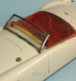 2nd vintage 9 3/4 tin plate Friction Motor ASAHI JAPAN 1961 MGA 1600 Sports Car
