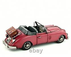 32CM Handmade Antique 1595 XK150 Roadster Sports Car Tin Metal Reproduction