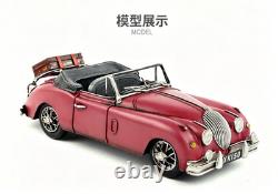 32CM Handmade Antique 1595 XK150 Roadster Sports Car Tin Metal Reproduction