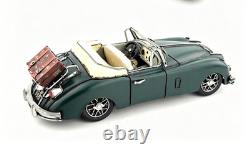 32CM Handmade Antique 1595 XK150 Speedster Sports Car Tin Metal Reproduction