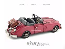 32CM Handmade Antique 1595 XK150 Sports Car Tin Metal Reproduction Model