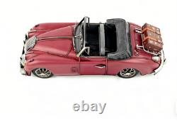 32CM Handmade Antique 1595 XK150 Sports Car Tin Metal Reproduction Model
